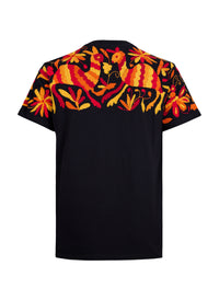 MAIA Hombre / Bordado Arriba Tonos Rojos, Naranjas y Amarillos