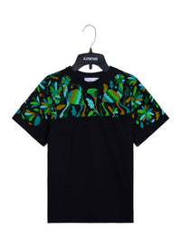 MAIA Hombre / Bordado Arriba en tonos verdes