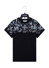 MAIA Hombre / Bordado Arriba en Tonos Grises