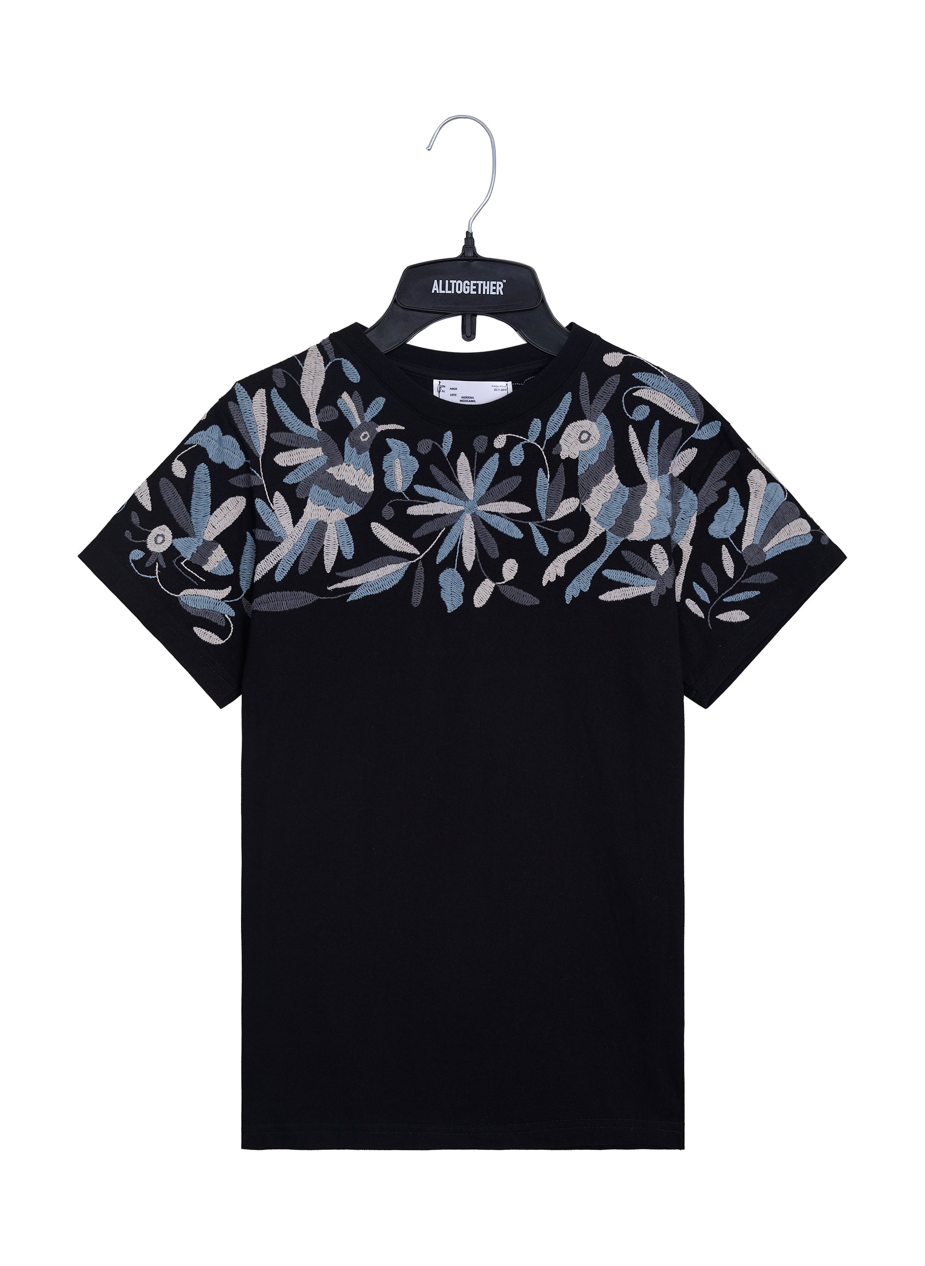 MAIA Hombre / Bordado Arriba en Tonos Grises