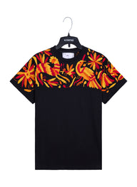 MAIA Hombre / Bordado Arriba Tonos Rojos, Naranjas y Amarillos