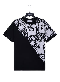 MAIA Negra / Bordado Cruzado Blanco