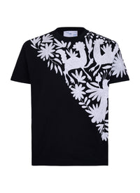 MAIA Negra / Bordado Cruzado Blanco