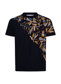 MAIA Negra / Bordado Cruzado en Tonos Café (Mocha)