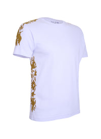 MAIA blanca / bordado dorado