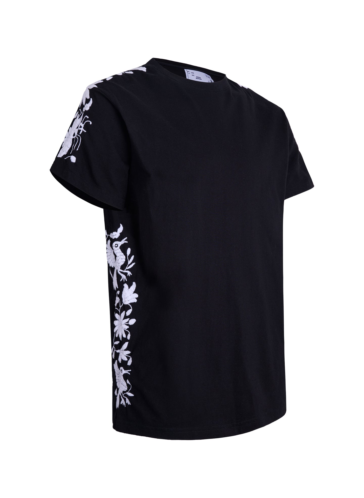 MAIA negra / bordado blanco