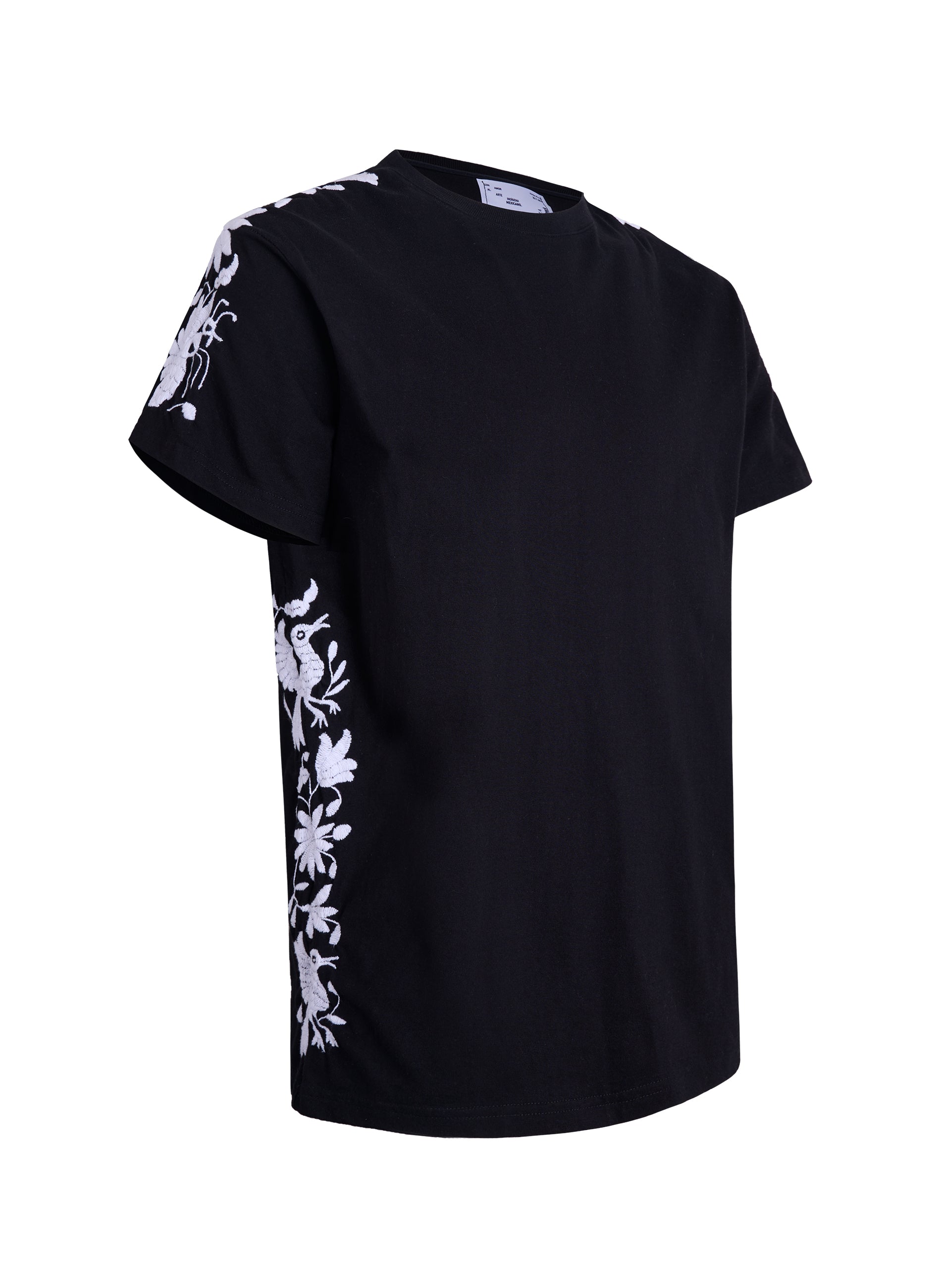 MAIA negra / bordado blanco