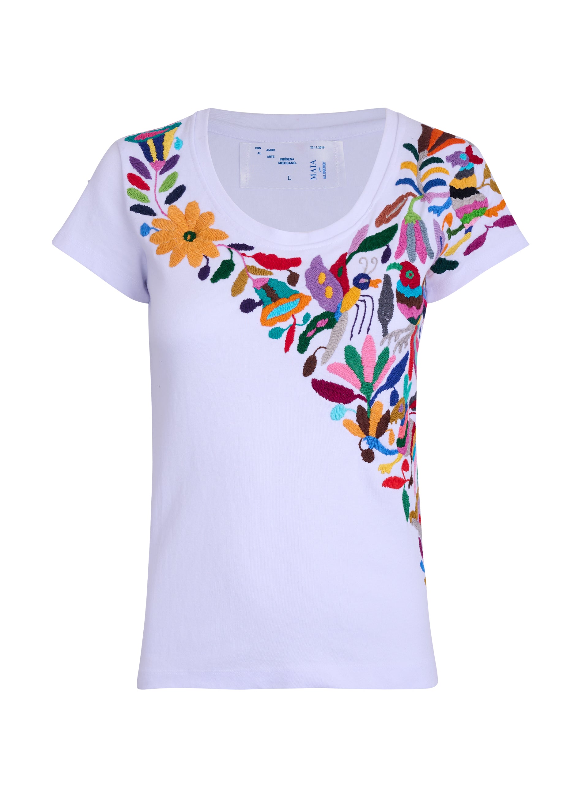 MAIA para Dama / Bordado Cruzado Multicolor