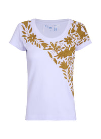 MAIA para Dama / Bordado Cruzado Dorado