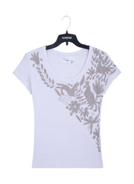 MAIA para Dama / Bordado Cruzado Plata