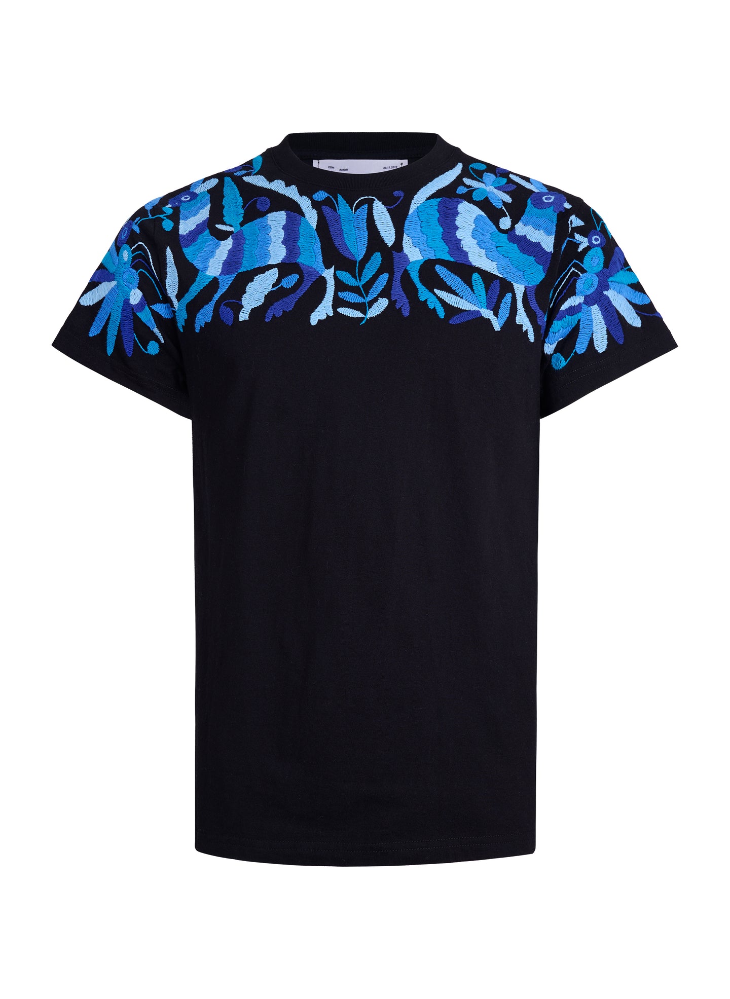 MAIA Hombre / Bordado Arriba en tonos azules