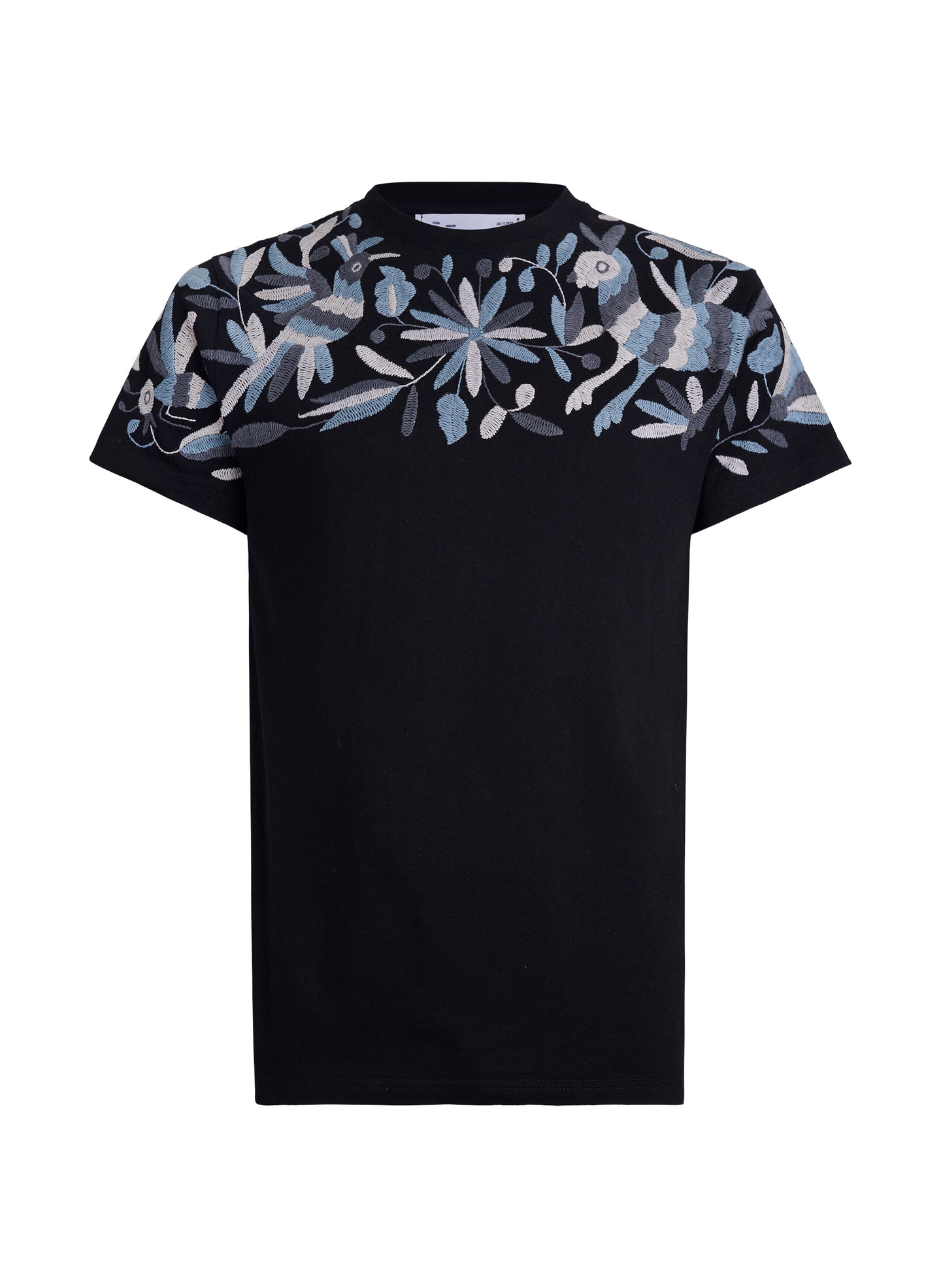 MAIA Hombre / Bordado Arriba en Tonos Grises