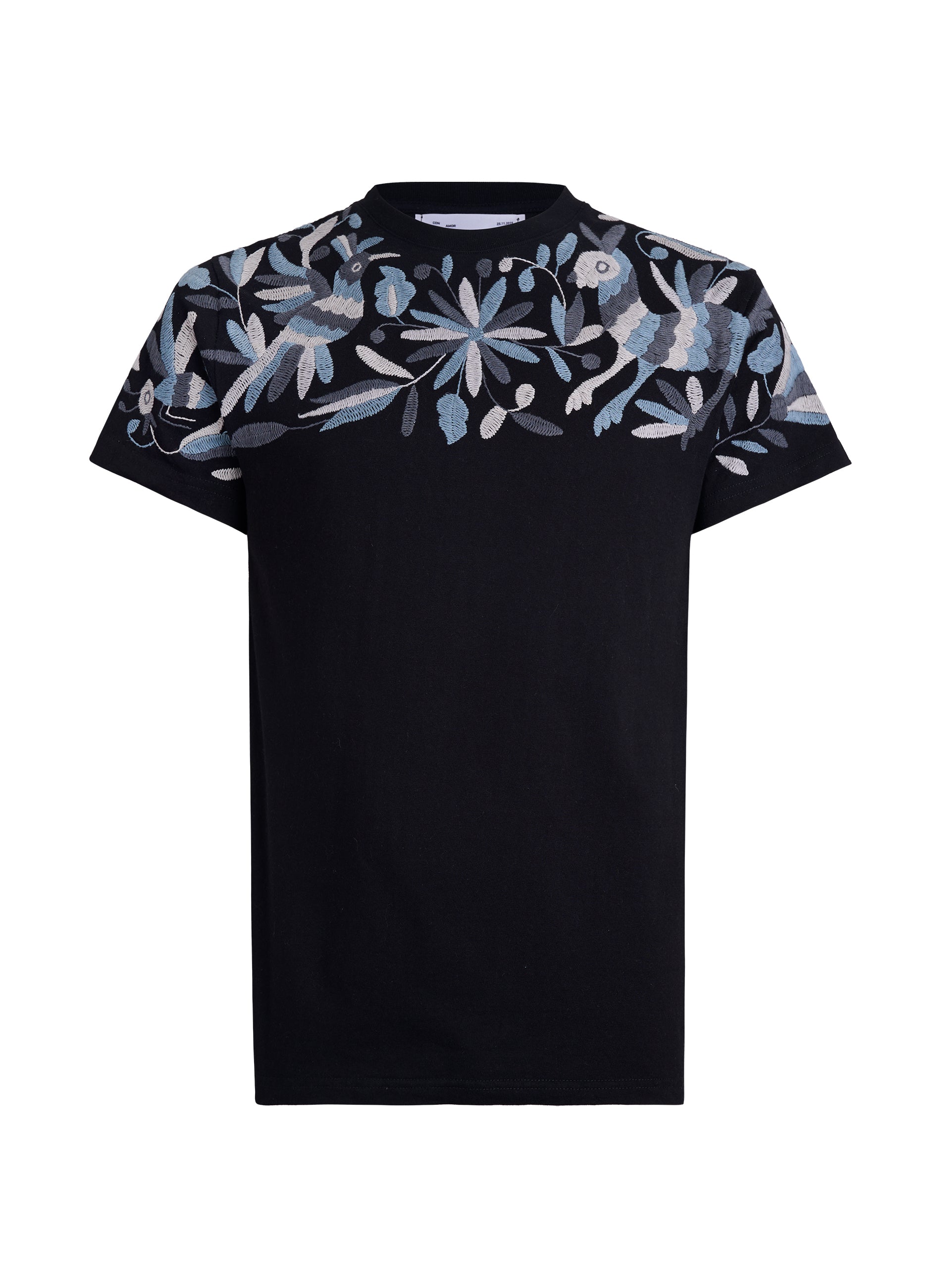 MAIA Hombre / Bordado Arriba en Tonos Grises